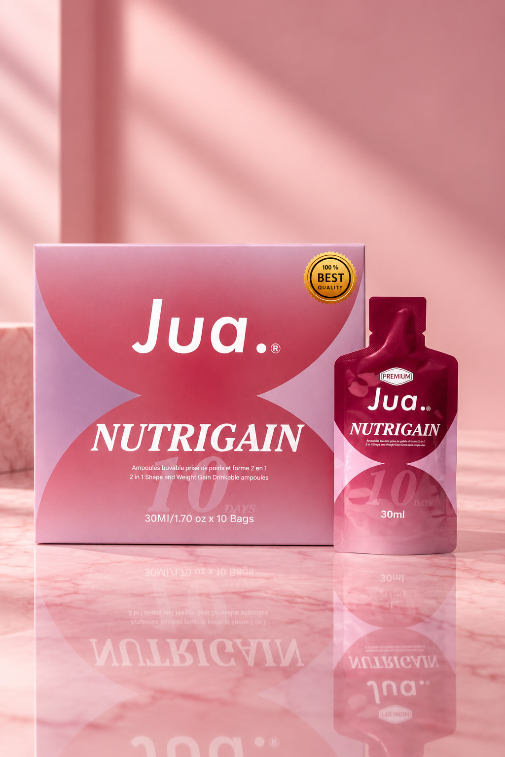 NUTRIGAIN SIRUP 2 en 1  - WEIGHT GAIN - CURVES | JUA GLOBAL