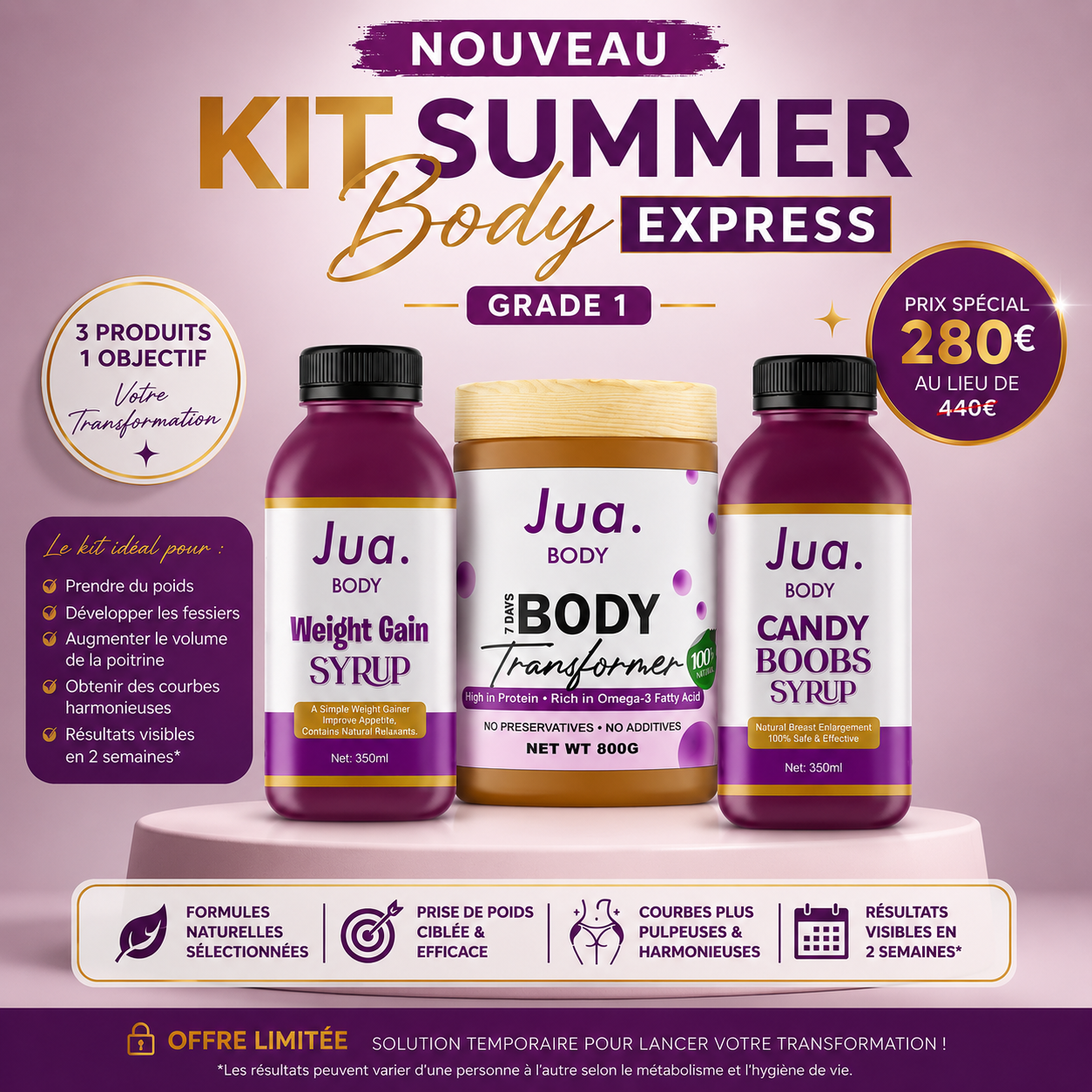 KIT SUMMER BODY EXPRESS grade 1