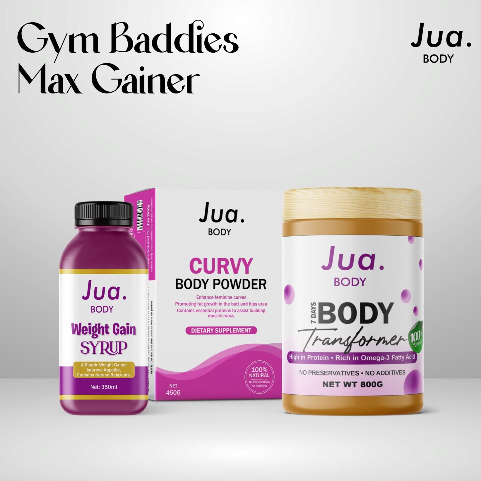 KIT GYM BADDIES MAX GAINER